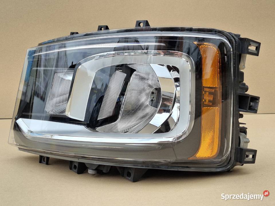 SCANIA RS REFLEKTOR LEWY FULL LED LAMPA LEWA ciężarowe Lampy przednie Bieleń