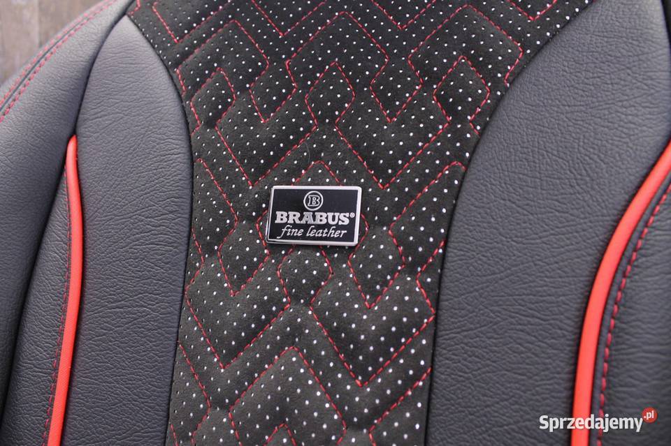 Logo emblemat fotele Mercedes Benz Brabus Fine Chełm sprzedam