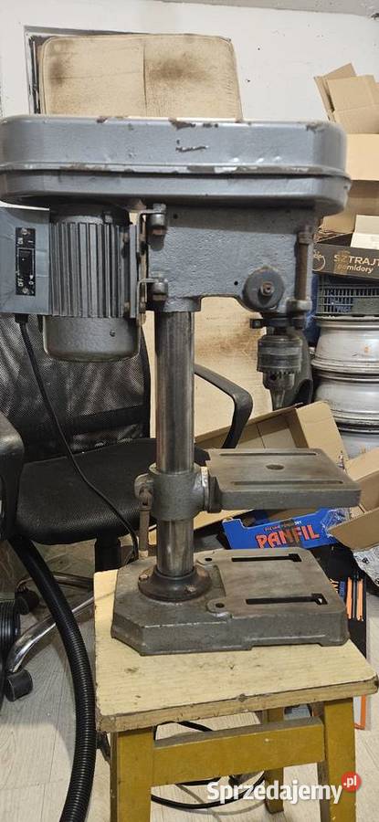Wiertarka stołowa kolumnowa z Niemiec 35 letnia Kamień Krajeński sprzedam