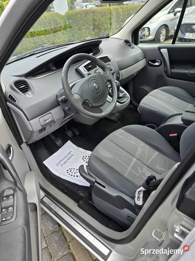 Renault Scenic 16benzyna 115 2005r tempomat Szopinek