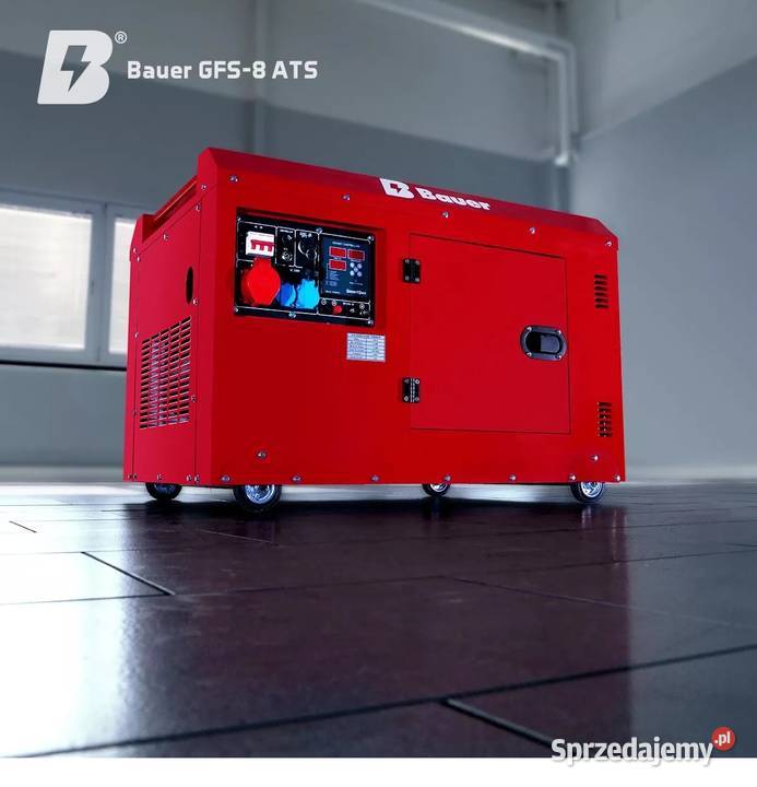 Agregat Generator prądotwórczy Bauer GFS8 ATS śląskie Katowice