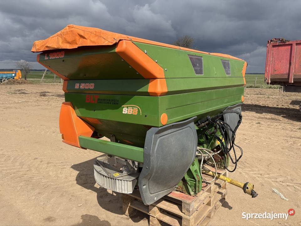 Rozsiewasz nawozów AMAZONE M 1501 2016r nieuszkodzony podlaskie Bielsk Podlaski