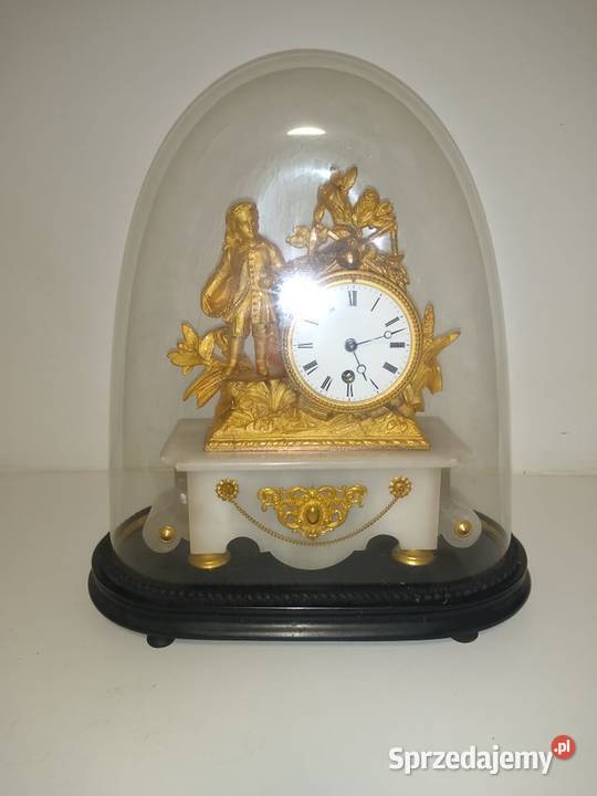 Zegar pod kloszem 194 GWARANCJA 2 LATA Nowa Sól