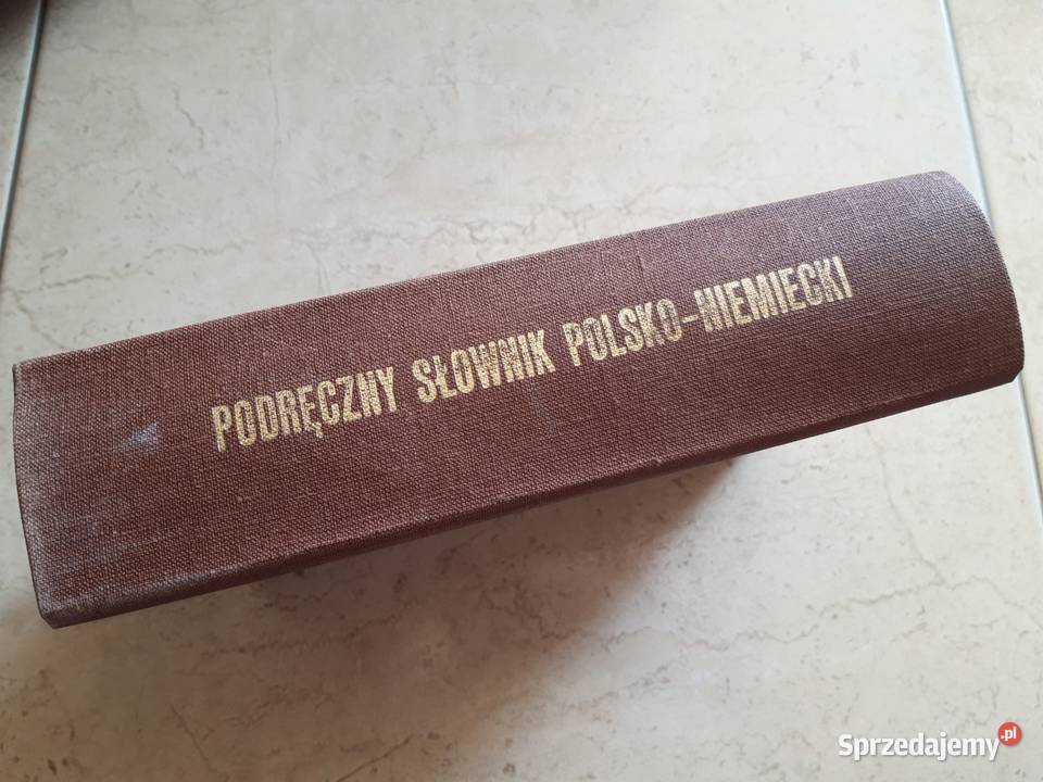 Podręczny słownik polsko niemiecki Wiedza Bielsko-Biała