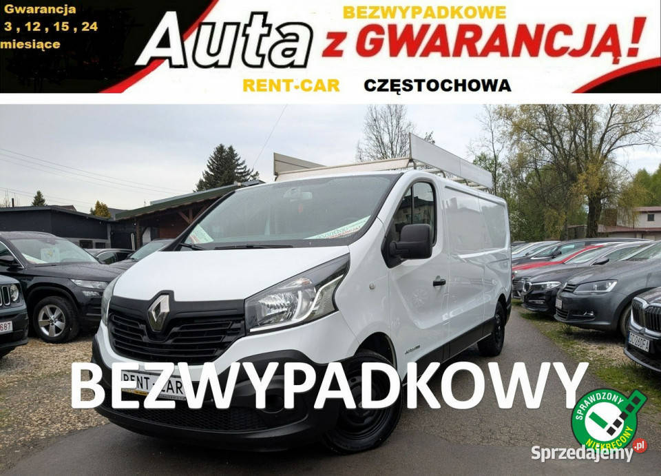 Renault Trafic 16D125OPŁACONY3Osoby Long 1598cm3 Częstochowa
