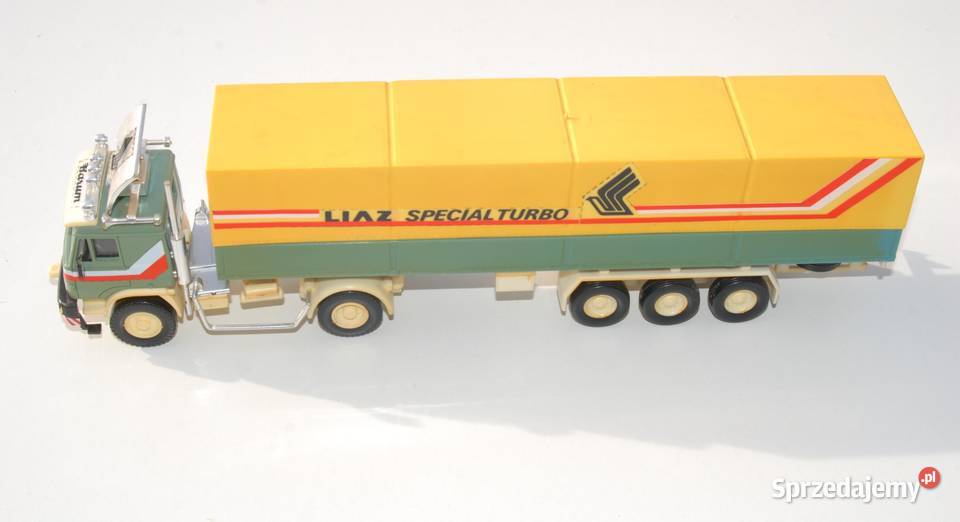 Stara Zabawka ciężarówka TIR Liaz 100551 Camion Cieszyn