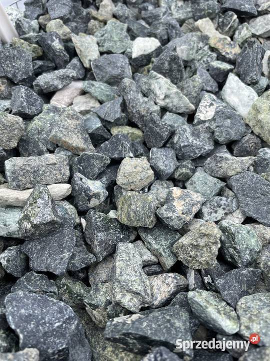 Kamienie ozdobne kruszywa drogowe grys otoczak Czarna