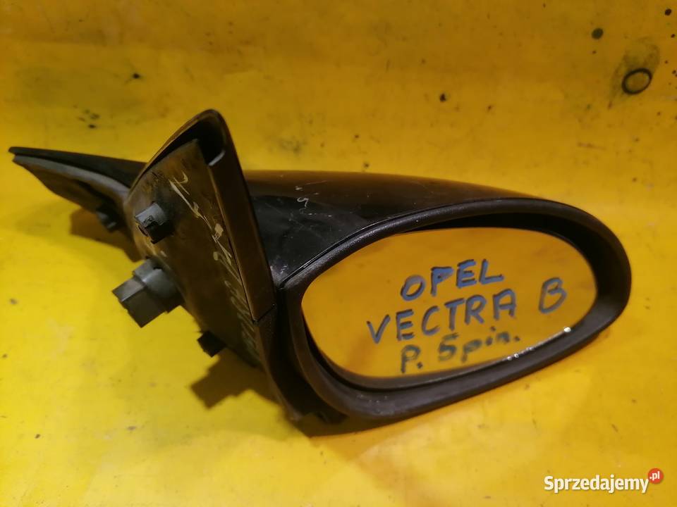 lusterko prawe elektryczne 5pin Opel Vectra B Lusterka zewnętrzne Piotrków Trybunalski