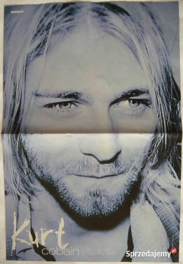 PLAKATY COBAIN KURT WYPRZEDAŻ ŚWIAT PLAKATÓW kujawsko-pomorskie Bydgoszcz