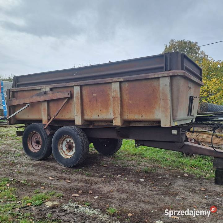 przyczepa rolnicza tandem