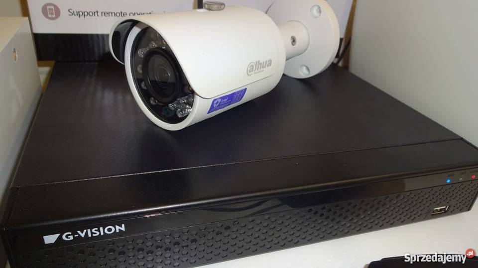 Zestaw 4 kamer HD do monitoringu z rejestratorem Wrocław