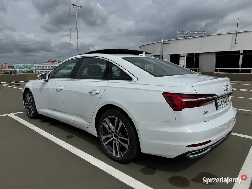 Audi A6 C8 20 TFSI 265 Quattro Brązowe Skóry 18400km podkarpackie Rzeszów
