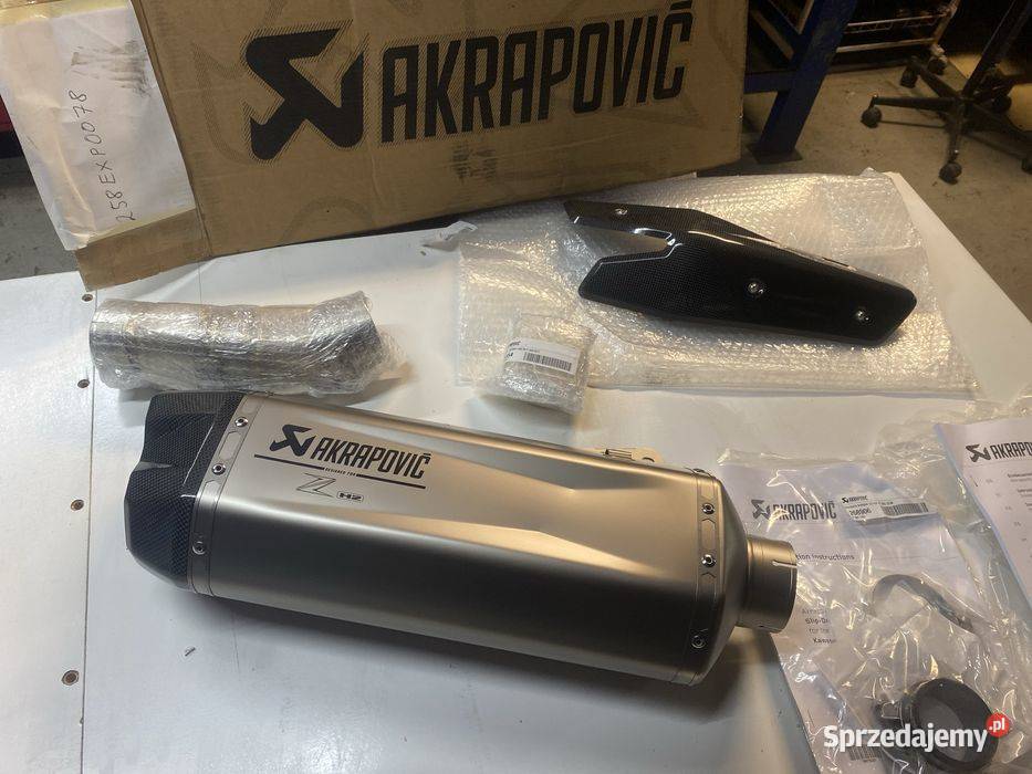 Nowy Wydech Akrapovic Kawasaki Z H2 ZH2 Poznań sprzedam
