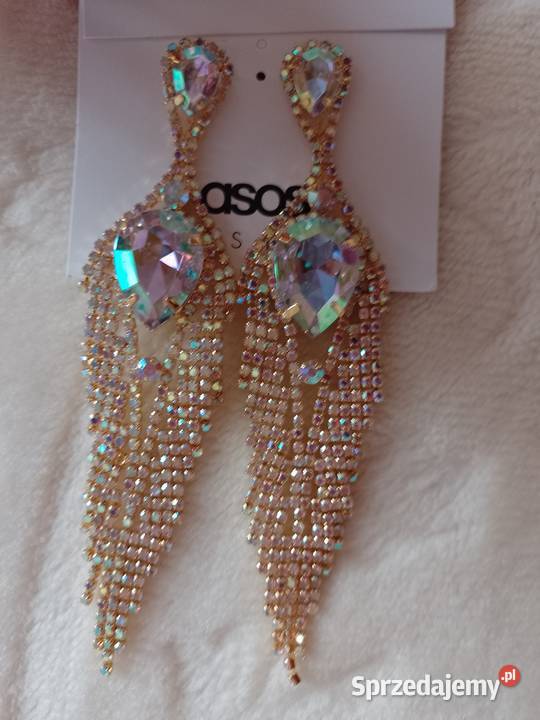 ASOS Wytworne długie Bogato zdobione kolczyki Dla kobiet