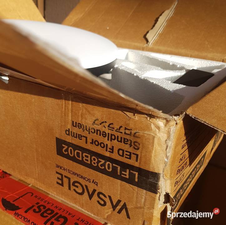 Lampa podłogowa z lampką regulowana wysokość Golina