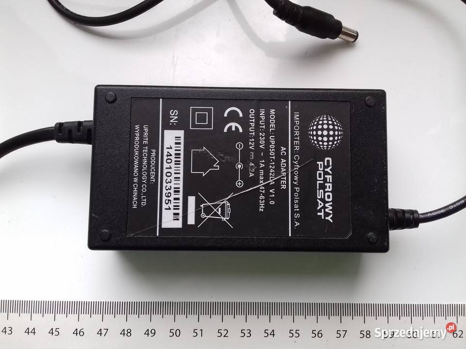 Zasilacz DC 12V 42A 504W 55mm x 21mm Cyfrowy Bydgoszcz