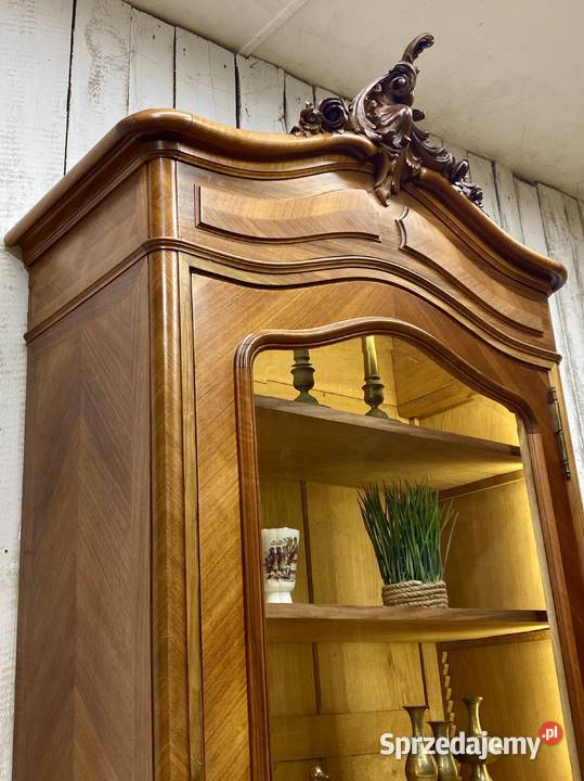 BIBLIOTEKA witryna Ludwik XV oryginał Francja Warszawa