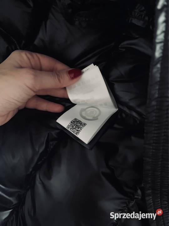 Długi płaszcz puchowy Moncler Gdynia sprzedam
