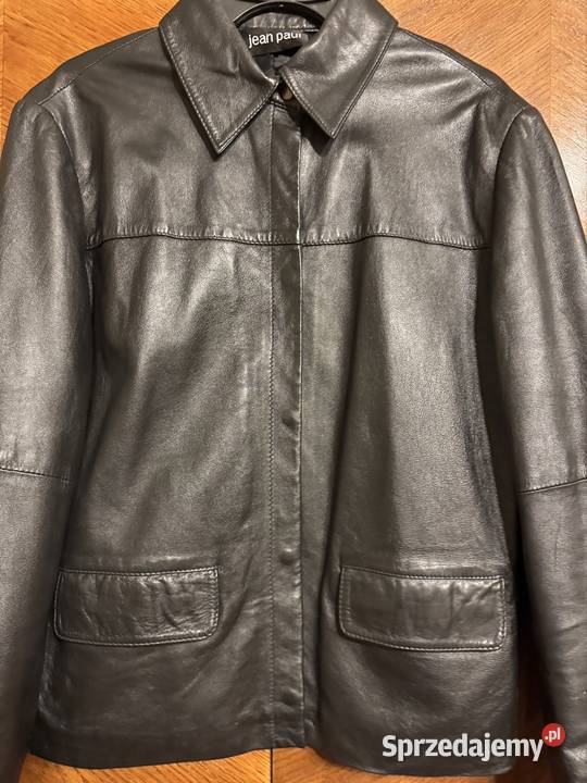 Kurtka damska ze skóry naturalnej XSS czarna Rozmiar 34(XS) Częstochowa sprzedam