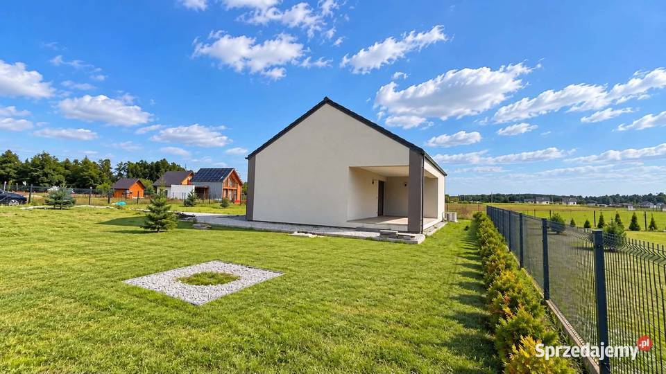 DOM CAŁOROCZNY Z SAUNĄ I DUŻĄ DZIAŁKĄ SKRZYNKA