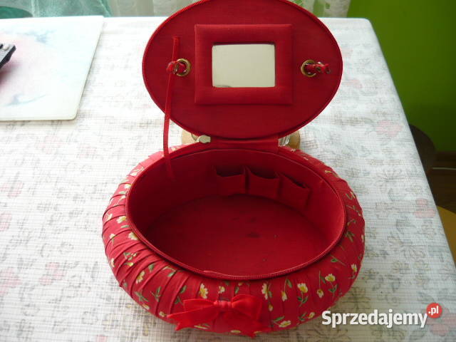 Kuferek na biżuterię kosmetyki Szkatułki i pudełeczka