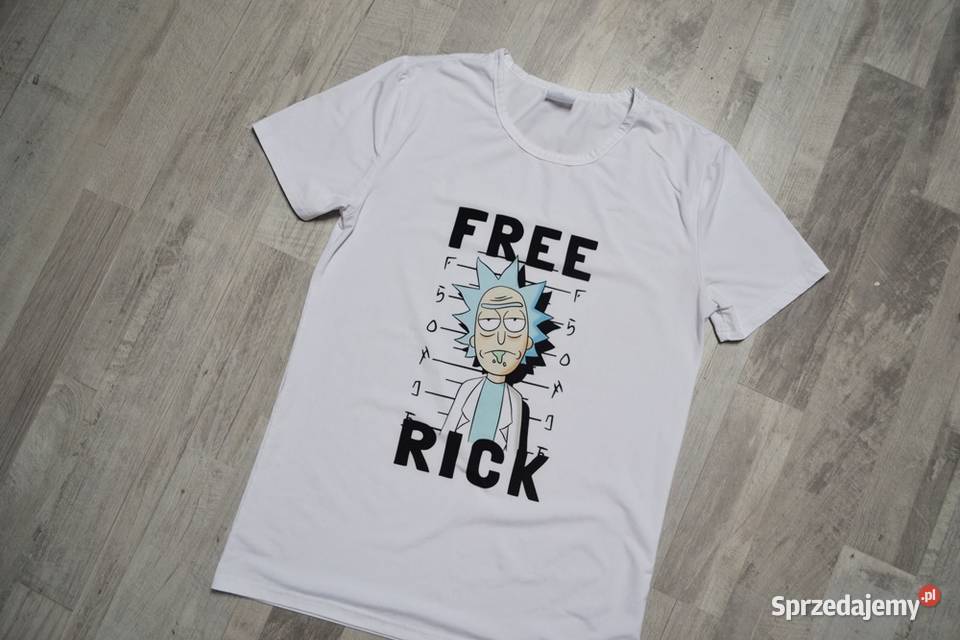 Biała koszulka Rick and Morty L Toruń