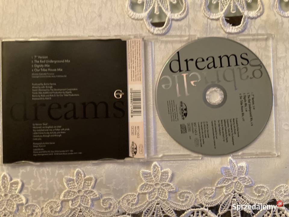 Płyta CD Single Gabrielle Dreams Lata 90 Klasyka śląskie Czerwionka-Leszczyny