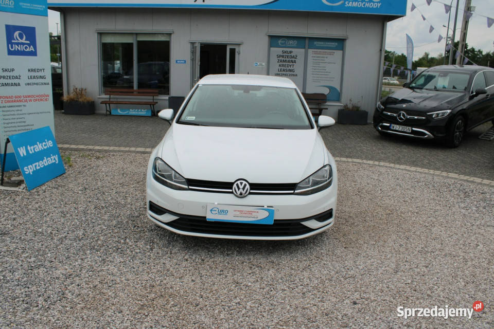 Volkswagen Golf Trendline LED Gwarancja Salon biały Warszawa