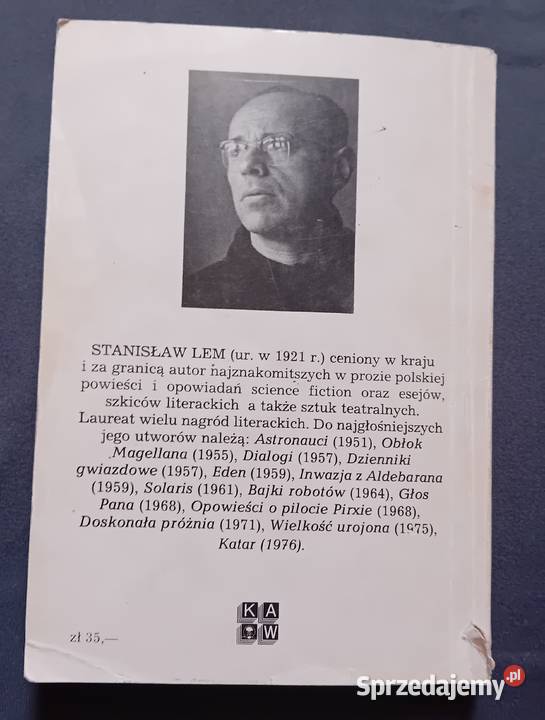 Stanisław Lem Bajki robotów KAW 1983 r Wydanie