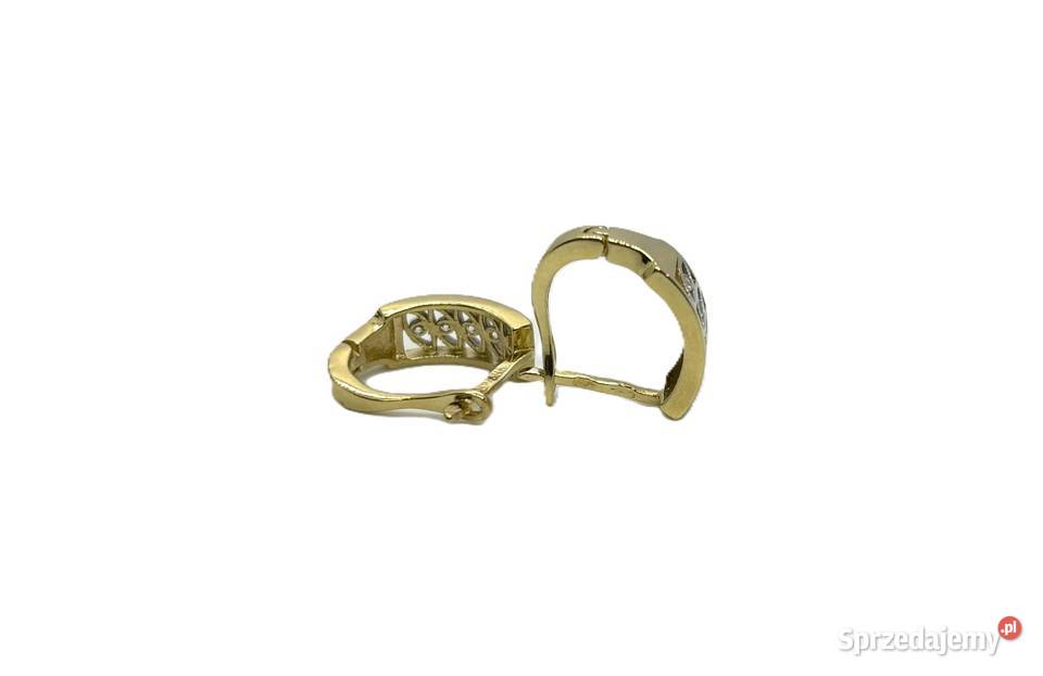 Nowe Złote Kolczyki pr 585 202g Elbląg