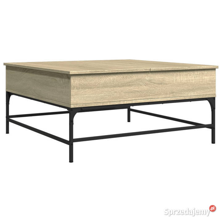 Stolik kawowy dąb sonoma 95x95x45 WM3217065 mazowieckie Warszawa sprzedam
