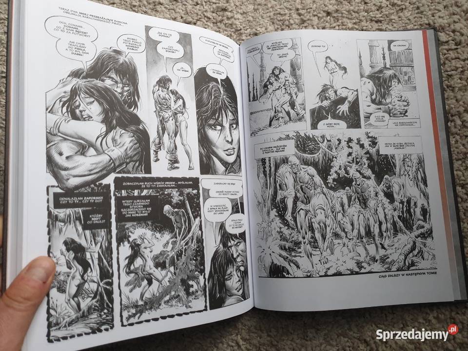 CONAN BARBARZYŃCA kolekcja tom 7 Koszmar z fantasy i s-f