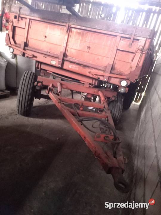Przyczepa ciężarowa rolnicza Gosielmasz Przyczepy rolnicze Leźnica Wielka sprzedam