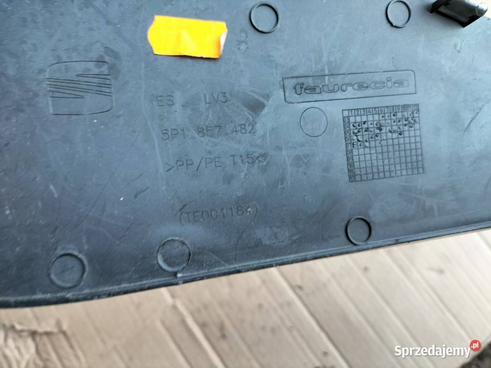 SEAT ALTEA XL 5P1857482 OSŁONA TUNELU KONSOLI Kamień-Kolonia
