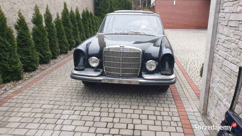 MercedesBenz Klasa S Piękny klasyk Mercedes W108 140KM Samochody osobowe Pleszew