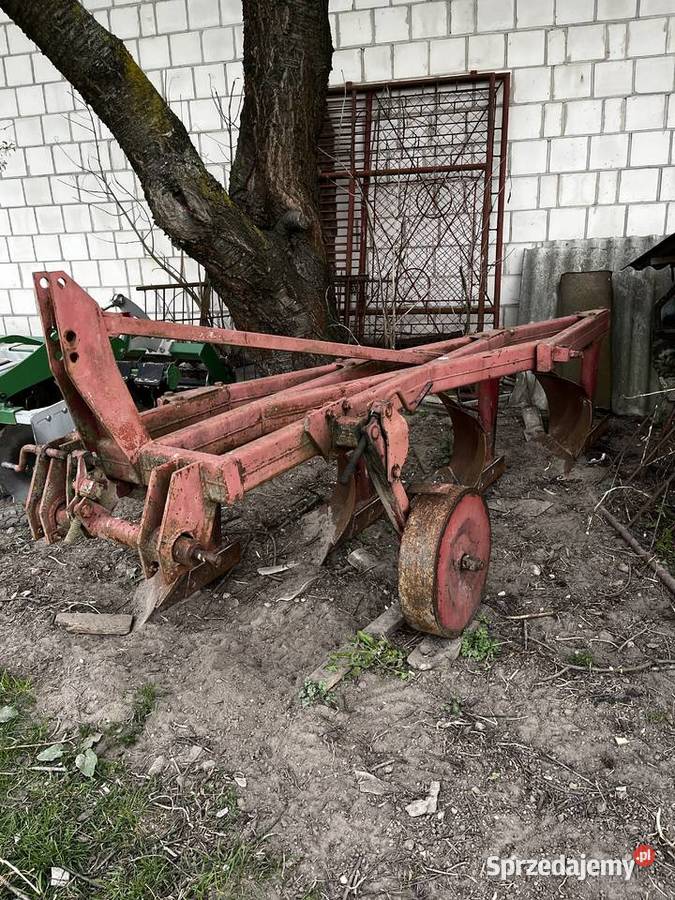 Pług 4skibowy zagonowy wysokie słupice