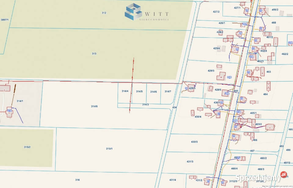 Grunt Bryńsk 1000 metrów 1000m2 Sprzedaż