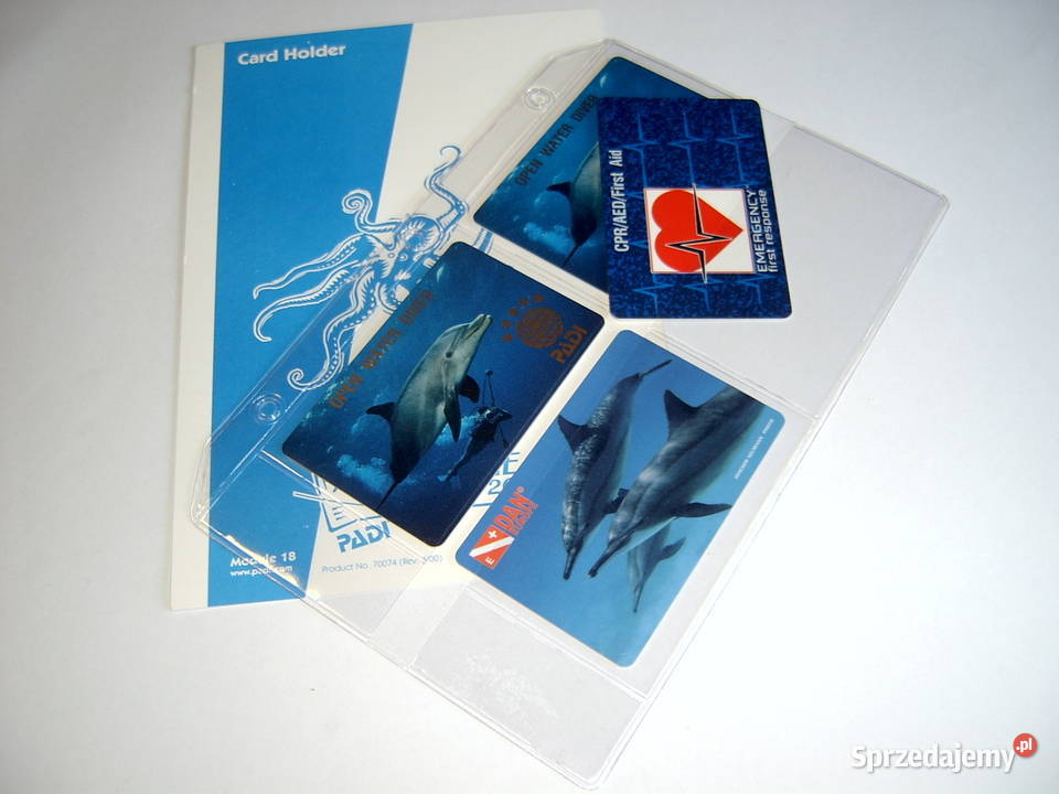 Etui na certyfikaty Nurkowe Bytom