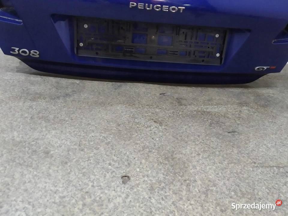 KLAPA TYŁ SZYBA GT LINE EEGD Peugeot 308 II 2014