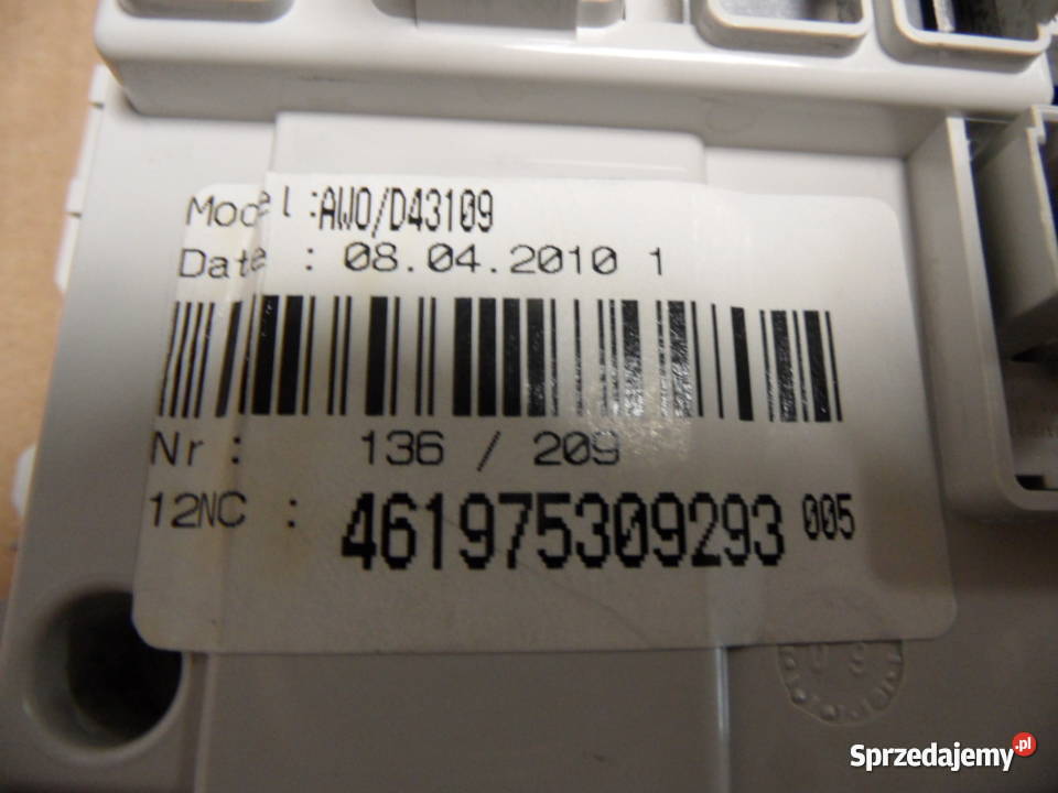 programator pralki whirlpool AWOD43109 Strawczyn