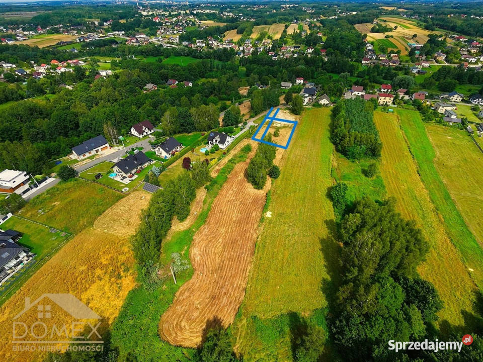 Grunt Mszana 1072m2 sprzedam