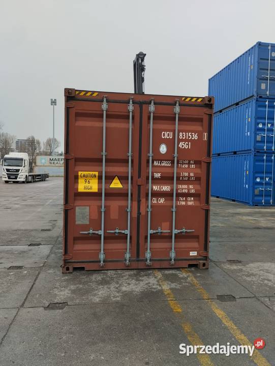 Kontener morski 40 High Cube IICL stan RĘKI Radom
