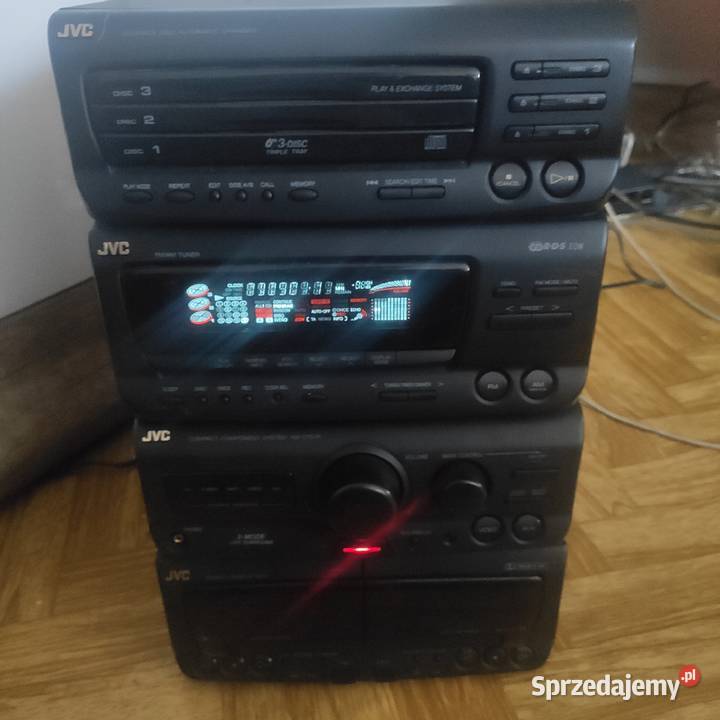 JVC CAD75TR dwu klockowa ładna Warszawa