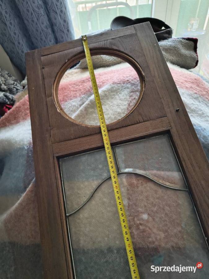 Witraż drzwiczki do zegara Mława