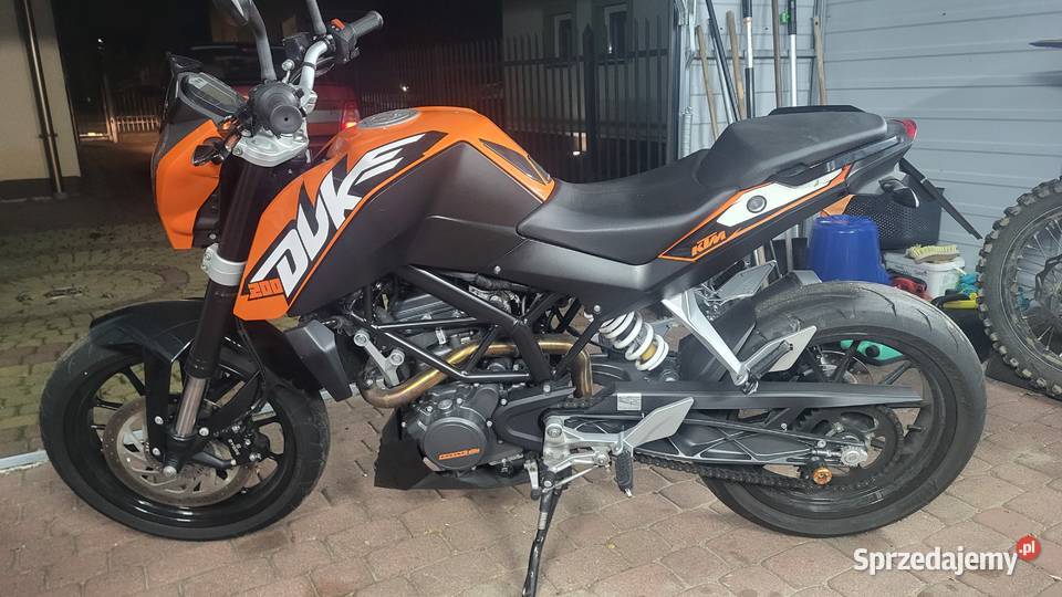 KTM Duke 200125 SALON POLSKA nieuszkodzony Wołomin sprzedam