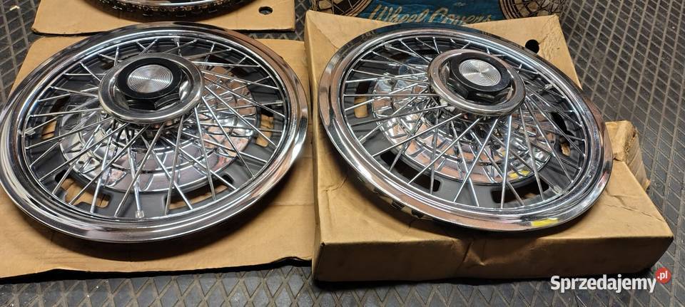 NOWE KOŁPAKI CHROM METAL SZPRYCHY USA 14 GMC Świdnica
