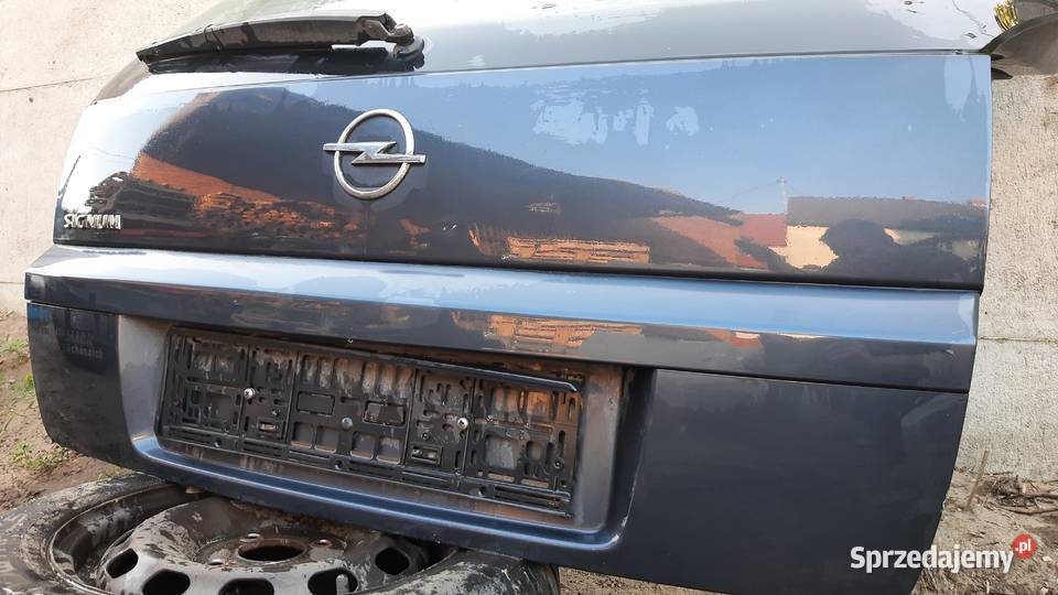 klapa kompletna opel signum lakZ168 do montażu