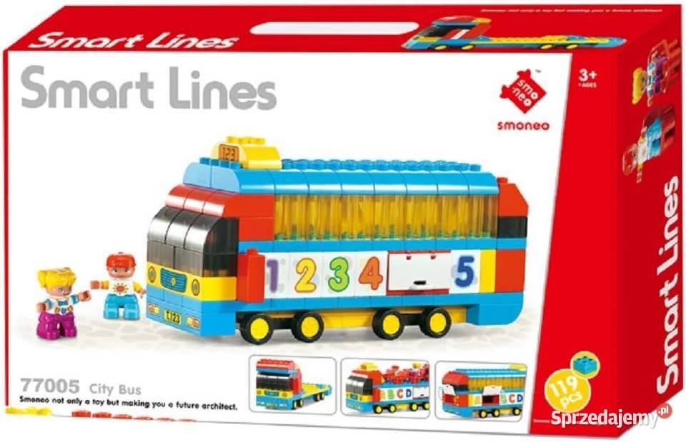 Klocki Smoneo 77005 Smart Lines Autobus miejski Kielce sprzedam