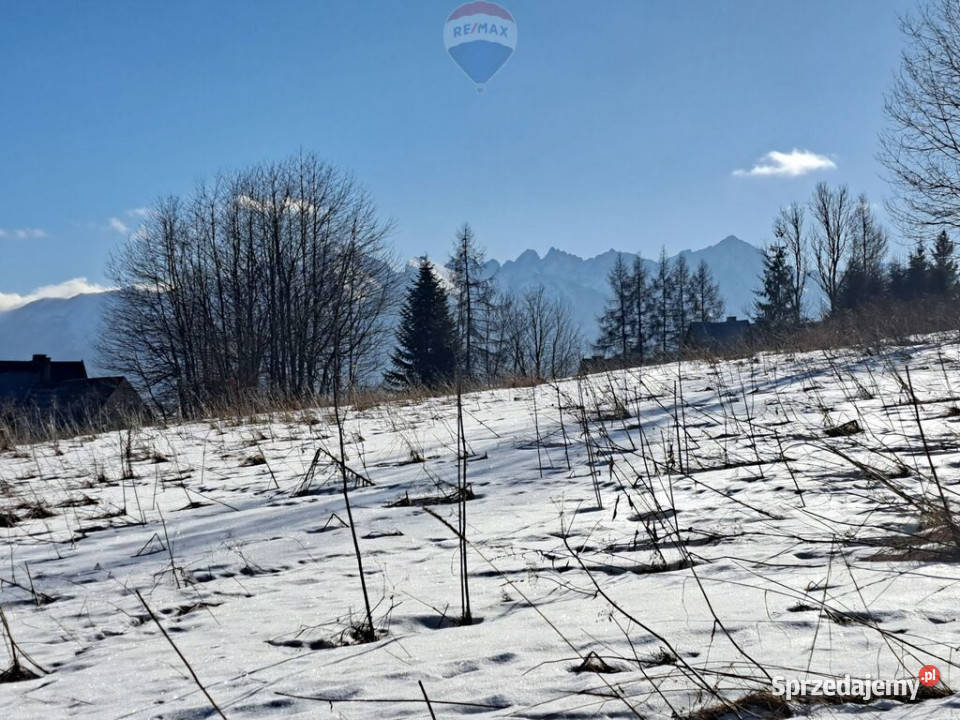DZIAŁKA Z WIDOKIEM NA TATRY 24m Bukowina Tatrzańska