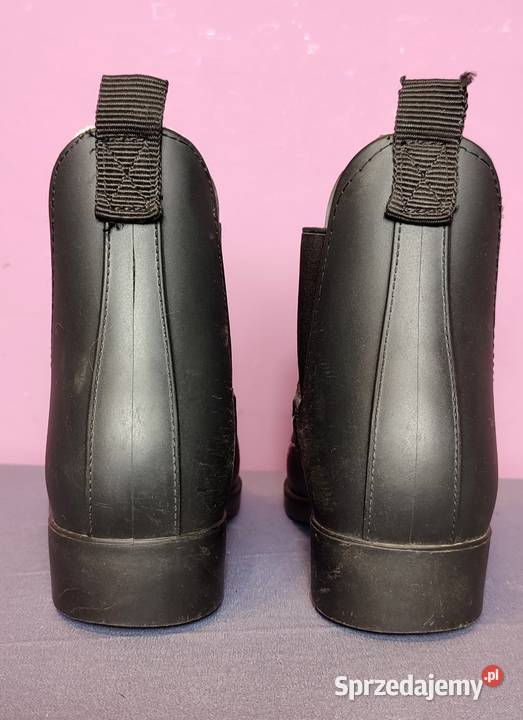 Zimowe dziecięce sztyblety HORZE ocieplane czarny Sportowe Jasień